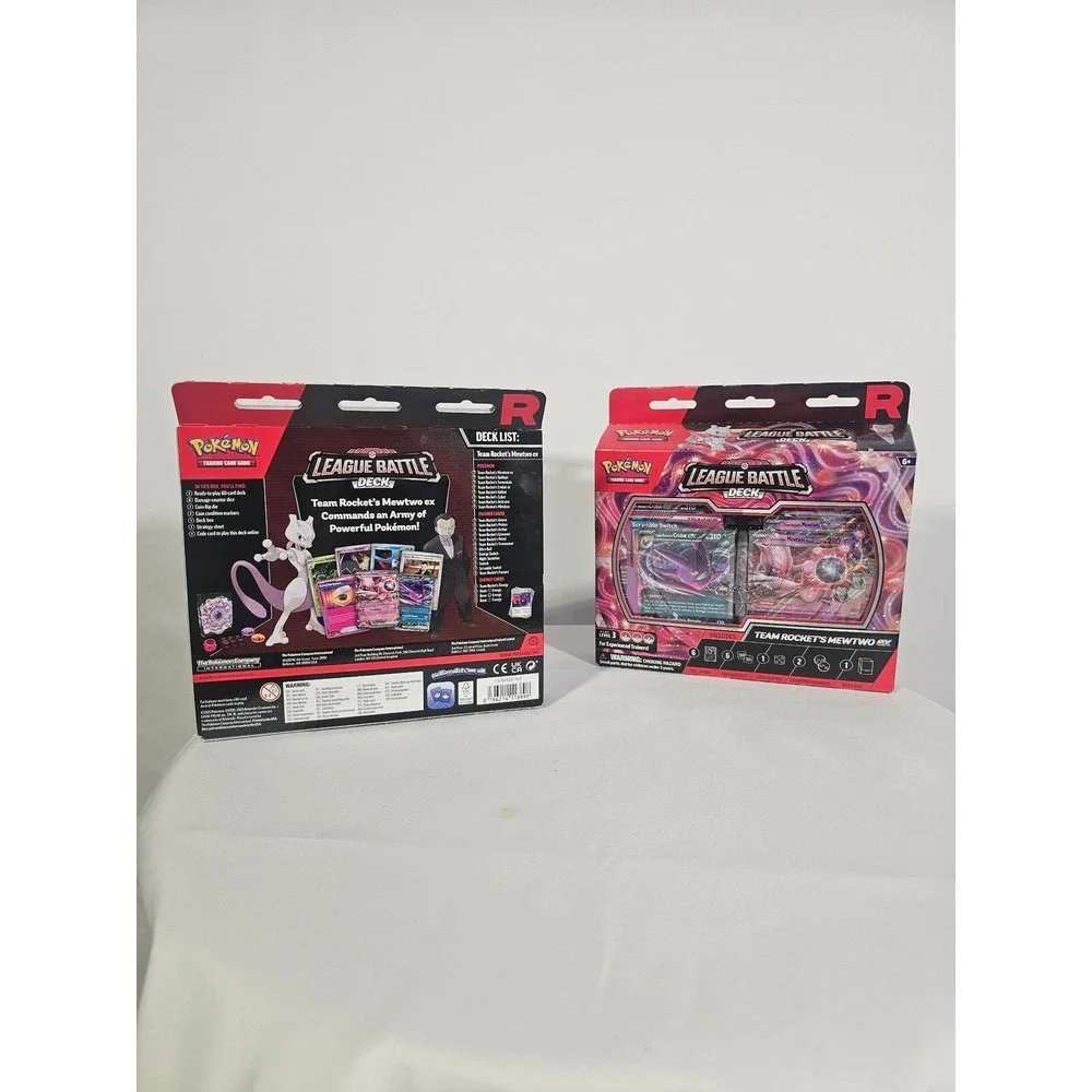 League Battle Deck - Team Rocket's Mewtwo (Pink/Black)